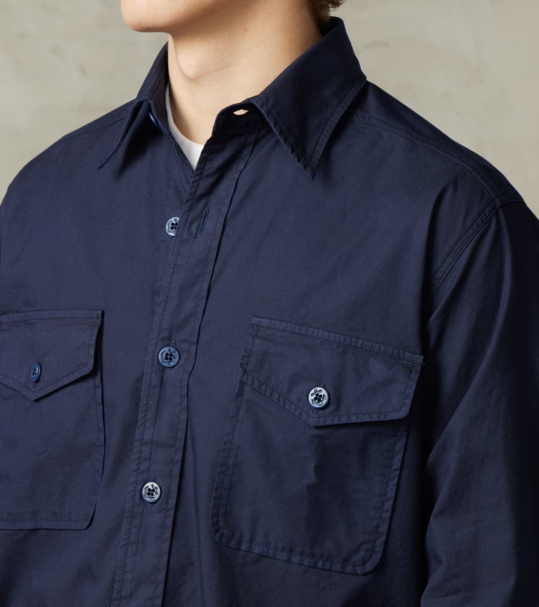 CPO Shirt - Indigo Dyed Canvas