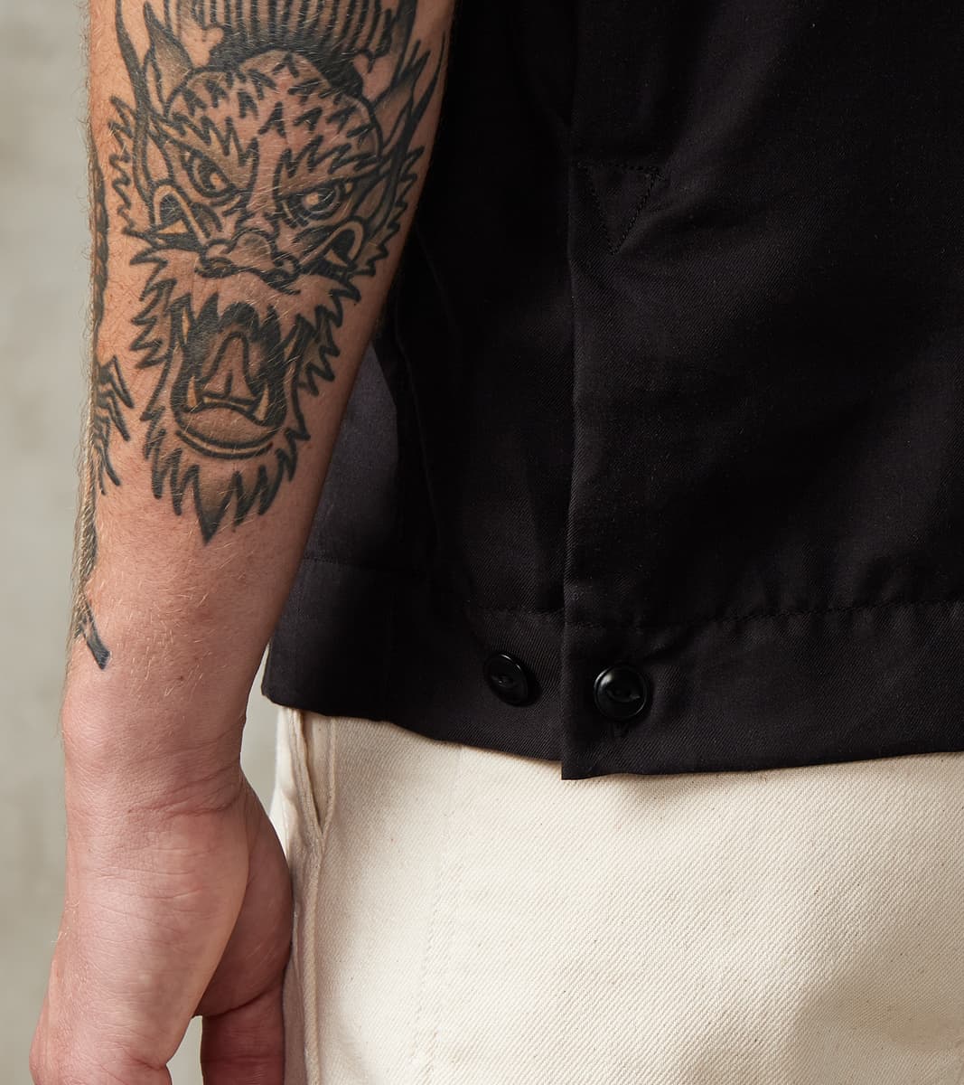 Jove - Japanese Cotton Tencel Twill - Black