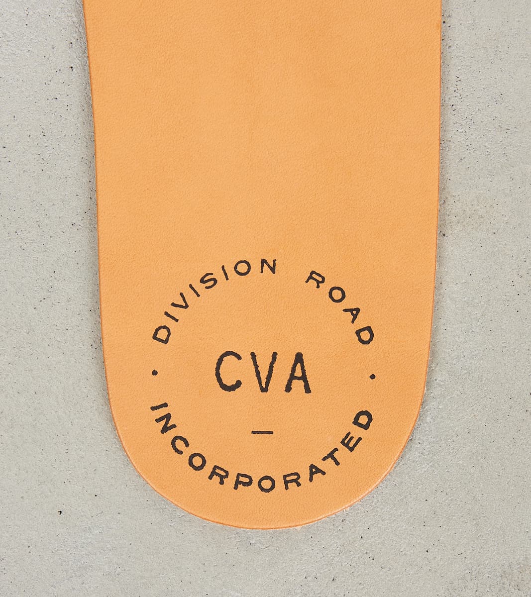 Division Road CVA Standard Insole - Natural Vegetable Tanned Leather
