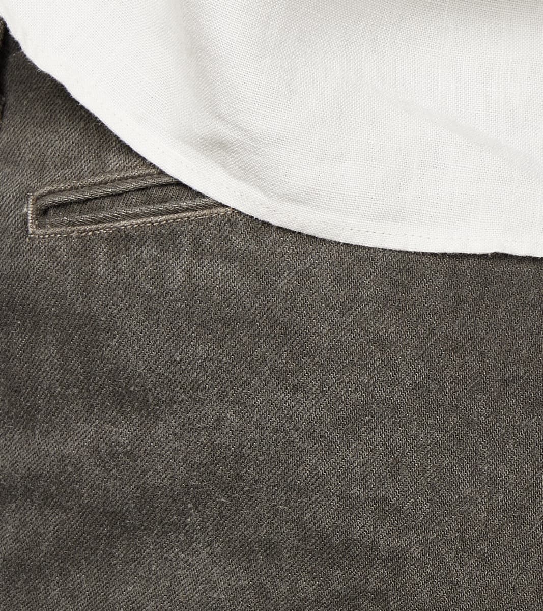 Lot. 221 Field Trousers - Cotton Washi Twill - Sumi Dyed Charcoal