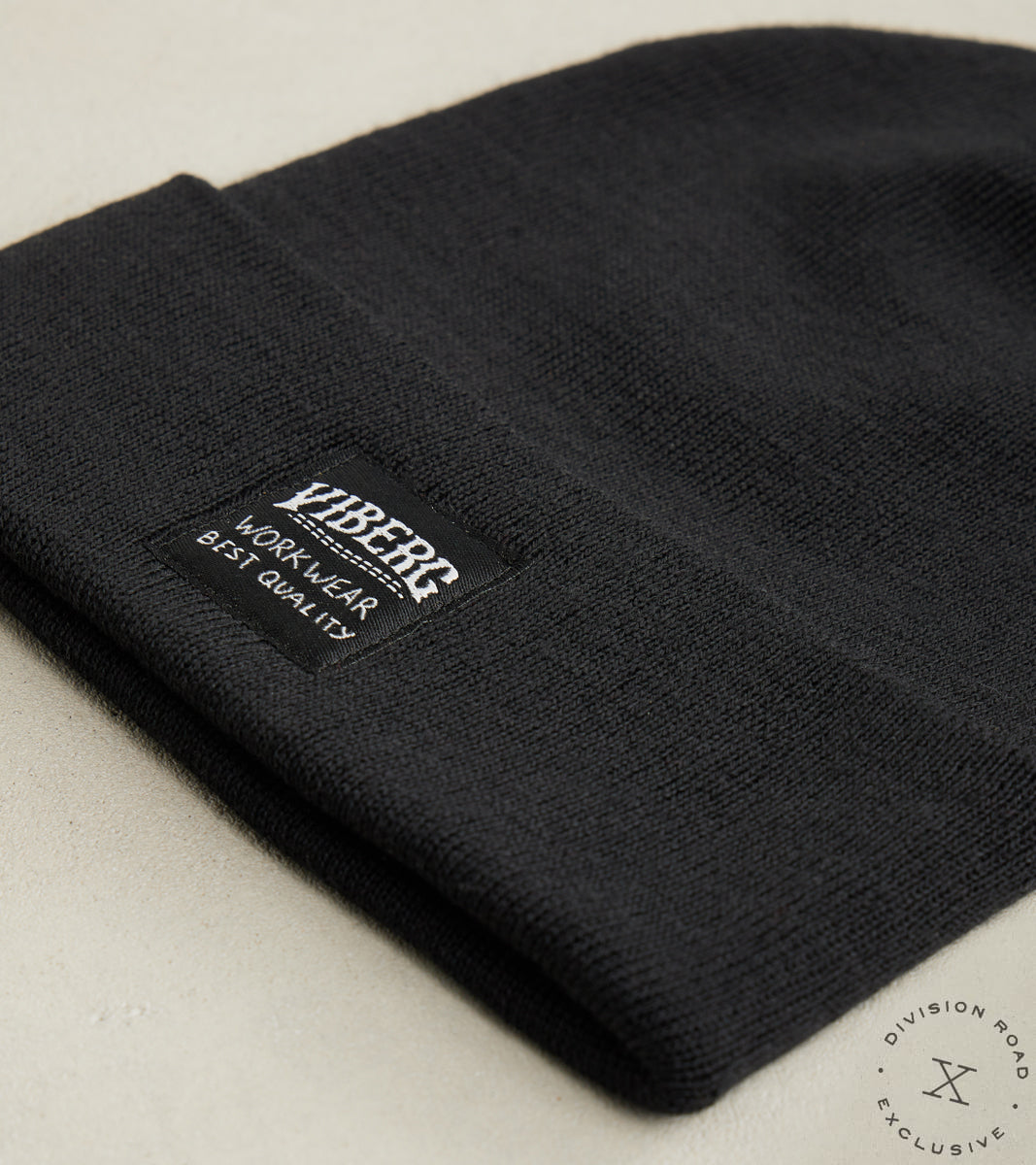 VB Workwear Beanie - Merino Knit - Black