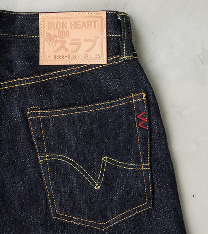 888S-SLB - High Rise Relaxed Tapered - 16oz Slubby Indigo