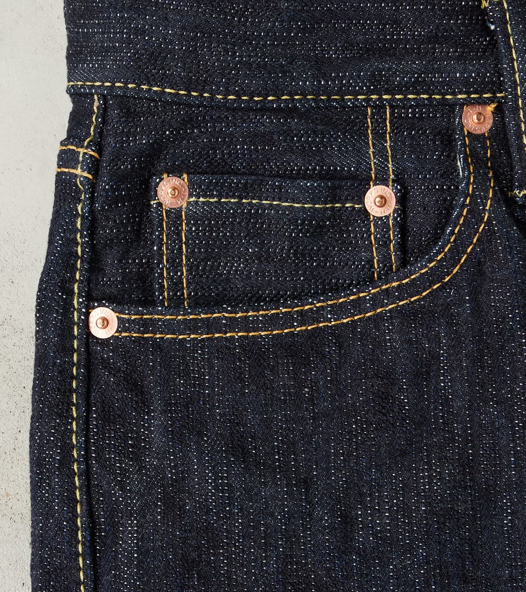 888S-SLB - High Rise Relaxed Tapered - 16oz Slubby Indigo