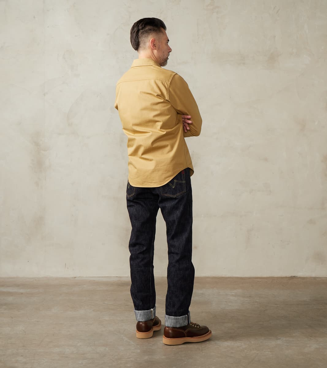 888S-SLB - High Rise Relaxed Tapered - 16oz Slubby Indigo