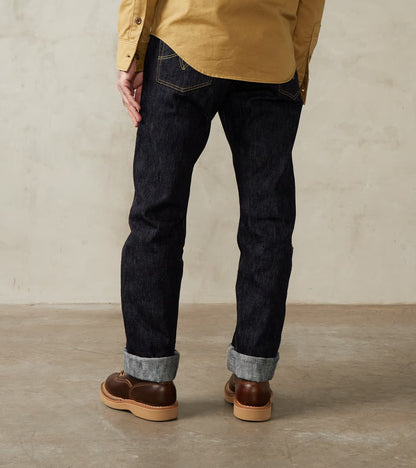 888S-SLB - High Rise Relaxed Tapered - 16oz Slubby Indigo