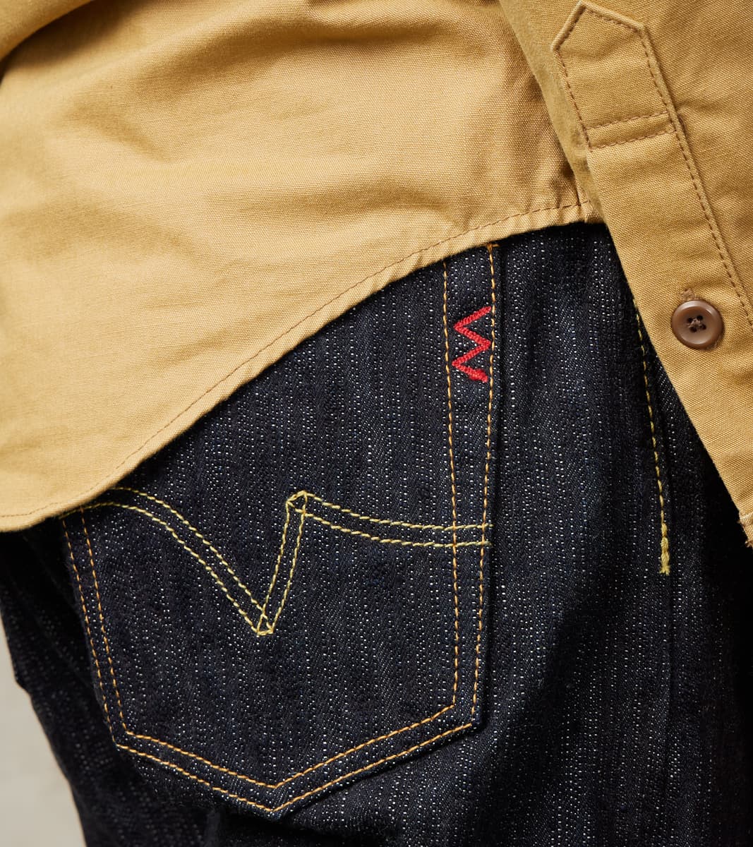 888S-SLB - High Rise Relaxed Tapered - 16oz Slubby Indigo