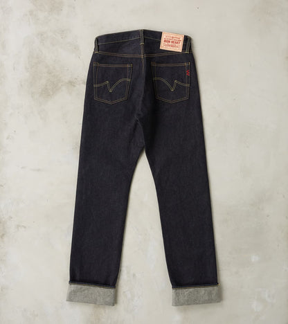 888S-142 - High Rise Relaxed Tapered - 14oz Indigo