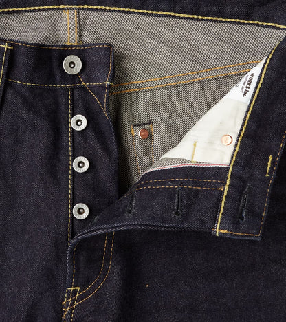 888S-142 - High Rise Relaxed Tapered - 14oz Indigo