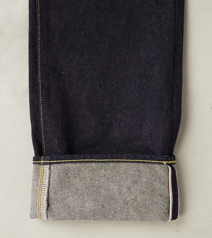 888S-142 - High Rise Relaxed Tapered - 14oz Indigo