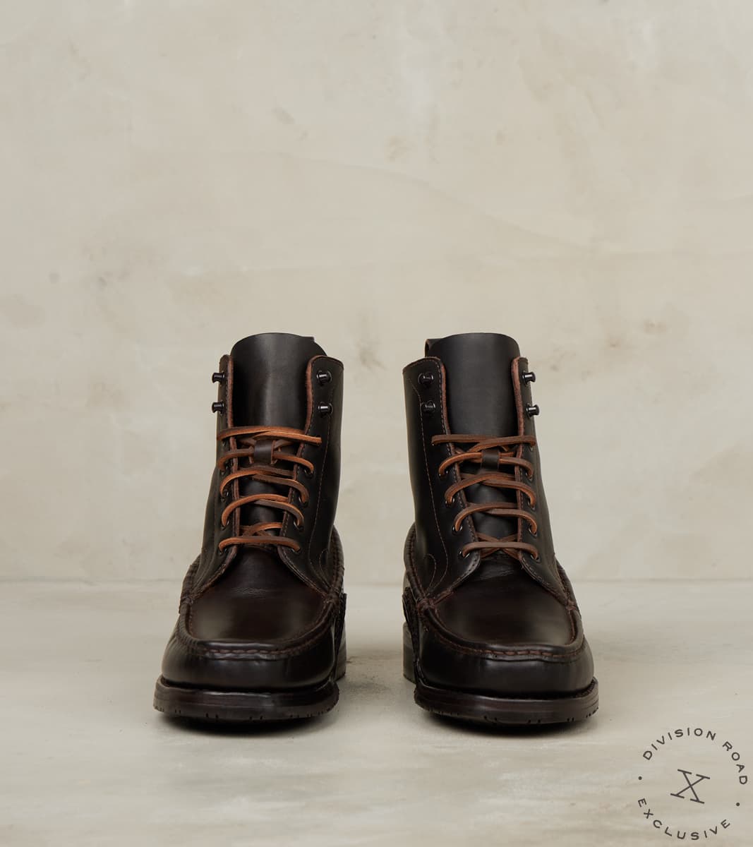 Hunter Moc - Vibram ASP Neo Lug - Heinen Espresso Brown