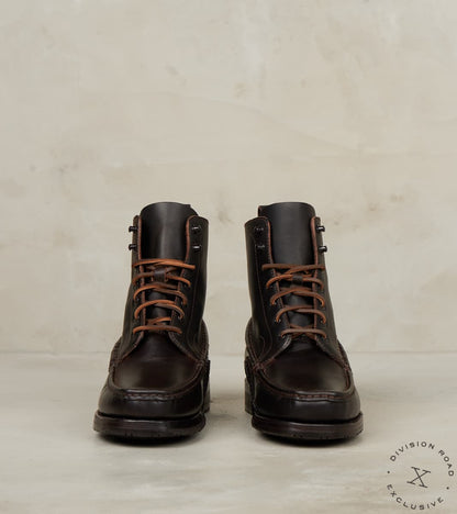 Hunter Moc - Vibram ASP Neo Lug - Heinen Espresso Brown