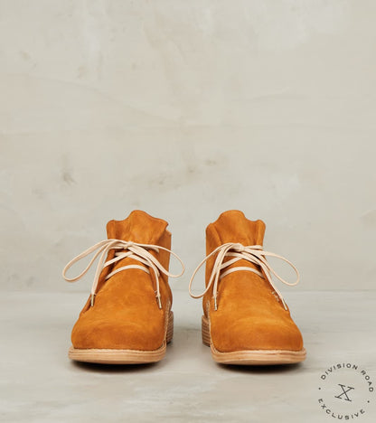 Double Fold - Leather ASP Sole - Clay Calf Suede
