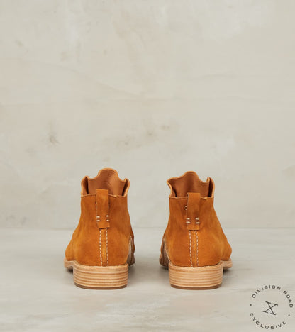 Double Fold - Leather ASP Sole - Clay Calf Suede