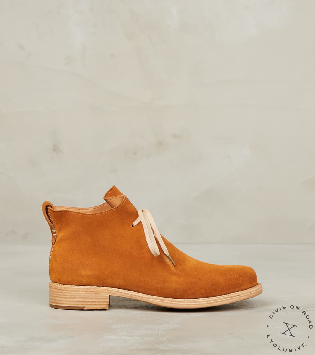 Arch Support Project x Division Road Double Fold - Leather ASP Sole - Clay Calf Suede