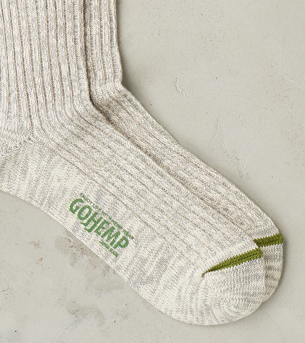 Go Hemp Organic Cotton Crew - Grey