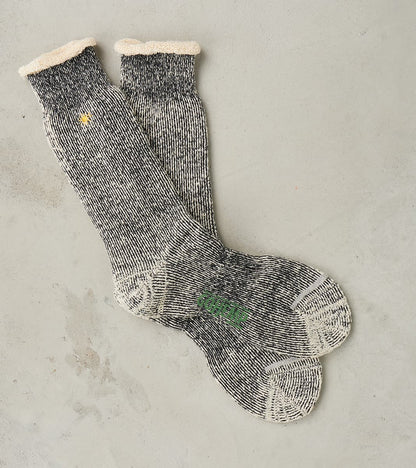 Anonymous Ism Go Hemp Organic Cotton Thick Pile Crew - Black