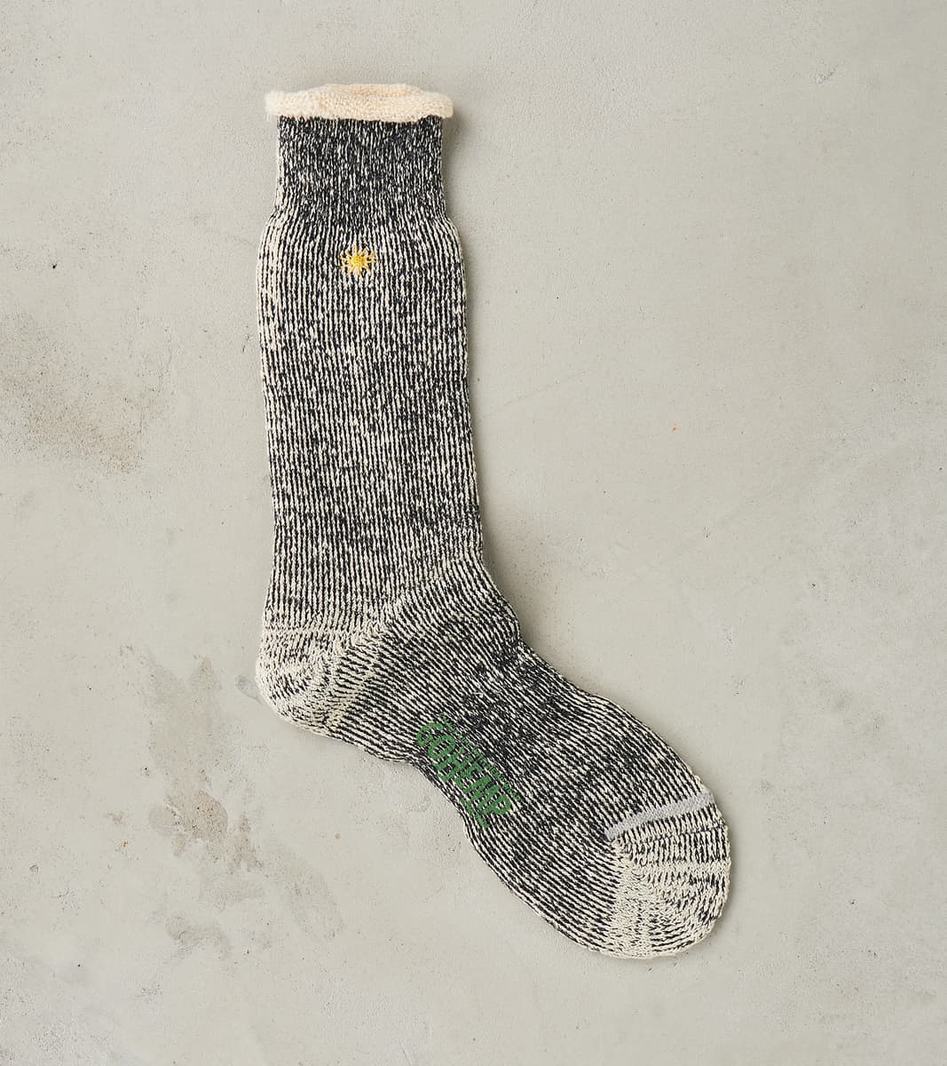 Anonymous Ism Go Hemp Organic Cotton Thick Pile Crew - Black