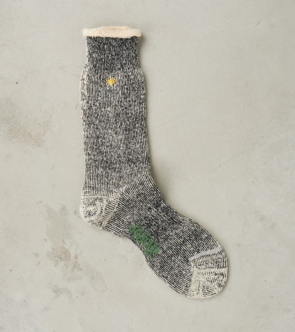 Anonymous Ism Go Hemp Organic Cotton Thick Pile Crew - Black