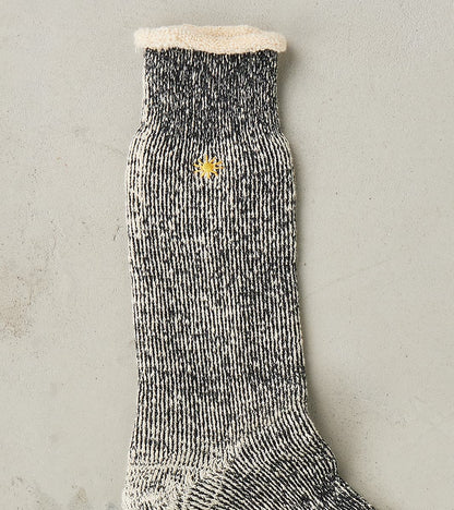 Go Hemp Organic Cotton Thick Pile Crew - Black