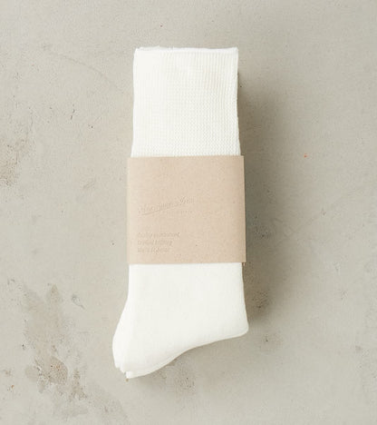 Anonymous Ism Full Pile Cotton Crew - 2 Pack - Off White