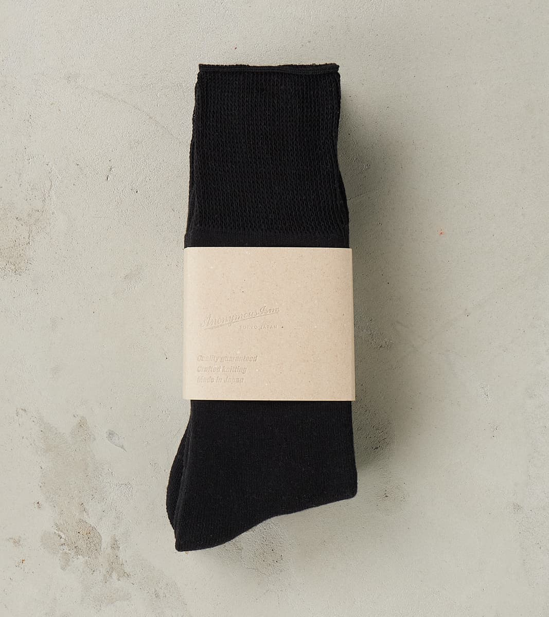 Anonymous Ism Full Pile Cotton Crew - 2 Pack - Black