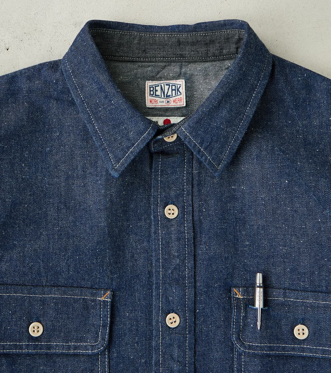 BWS-06 - Worker Shirt - 9.5oz Union Denim