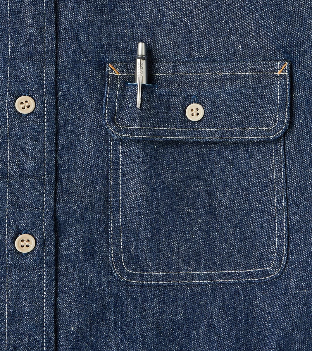 BWS-06 - Worker Shirt - 9.5oz Union Denim
