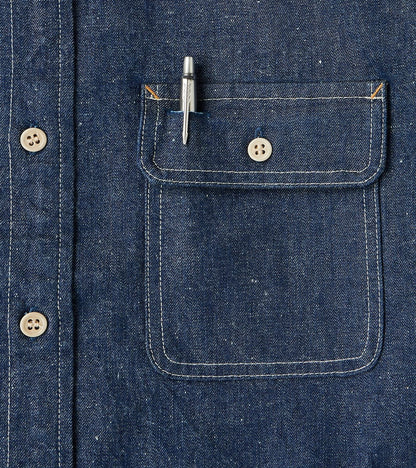 BWS-06 - Worker Shirt - 9.5oz Union Denim