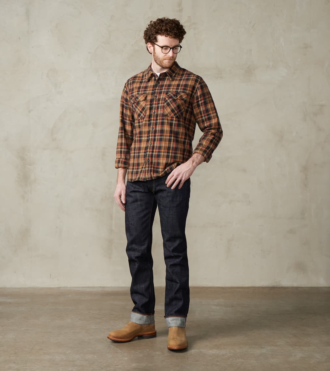 BDD-707 - Straight Tapered - 16oz Heavy Slub