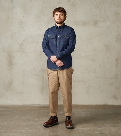 BWS-06 - Worker Shirt - 9.5oz Union Denim