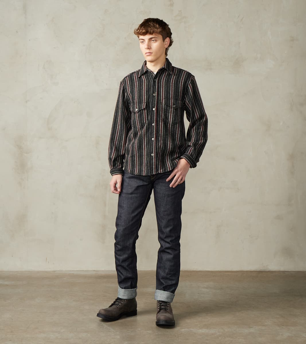 BDD-006 - Mid Slim - 13.5oz Grey Cast