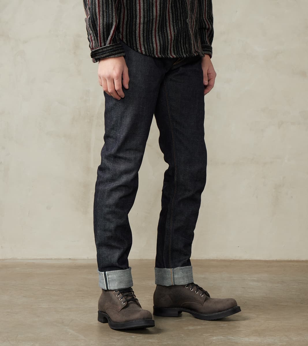 Benzak Denim Developers - BDD-006 - Mid Slim - 13.5oz Grey Cast