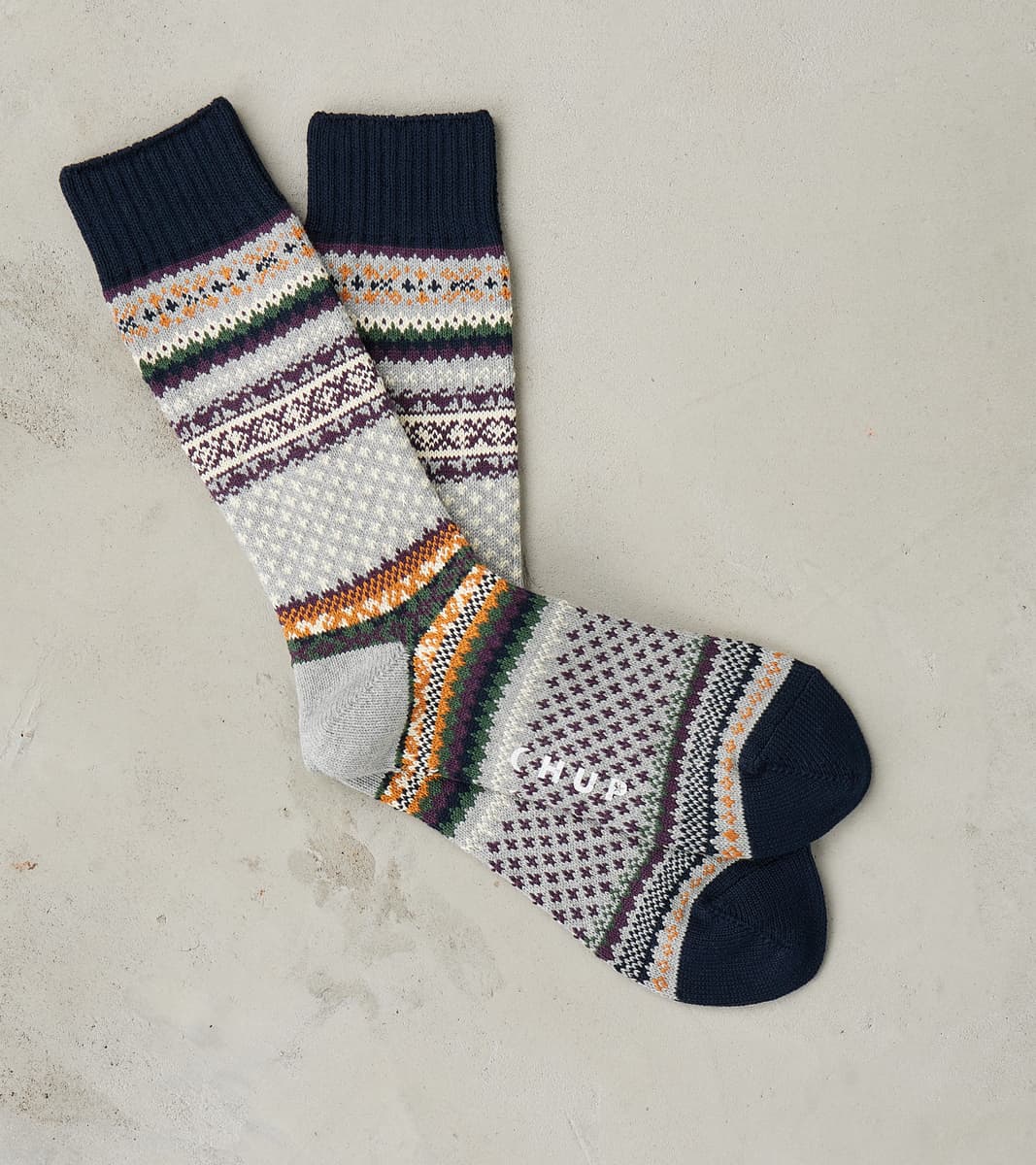 Chup Socks - Skog - Ink Blue