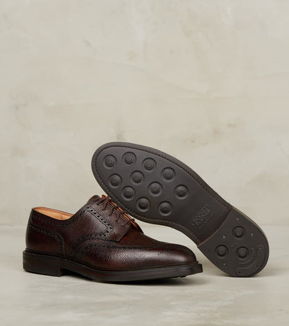 Pembroke - 325 - Dainite - Dark Brown Scotch Grain Calf
