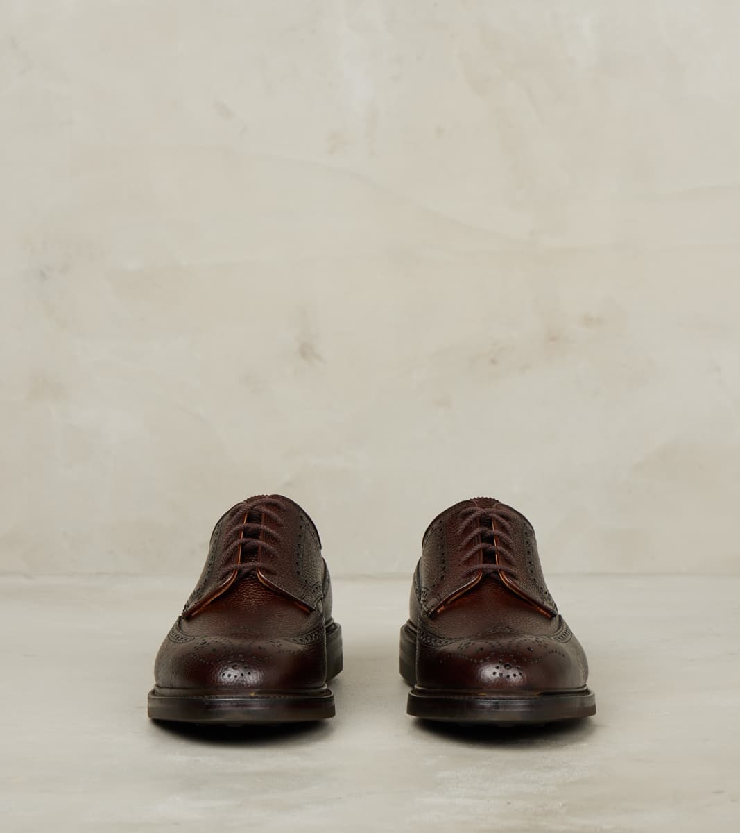 Pembroke - 325 - Dainite - Dark Brown Scotch Grain Calf