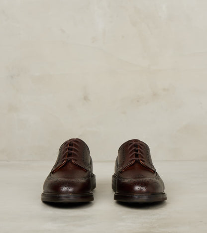 Pembroke - 325 - Dainite - Dark Brown Scotch Grain Calf