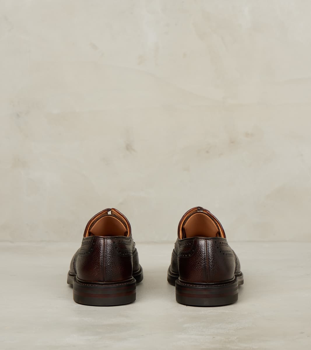 Pembroke - 325 - Dainite - Dark Brown Scotch Grain Calf