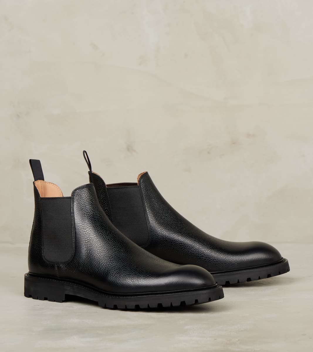 Crockett & Jones Chelsea 11 - 335 - Vibram Carrarmato - Black Scotch G…