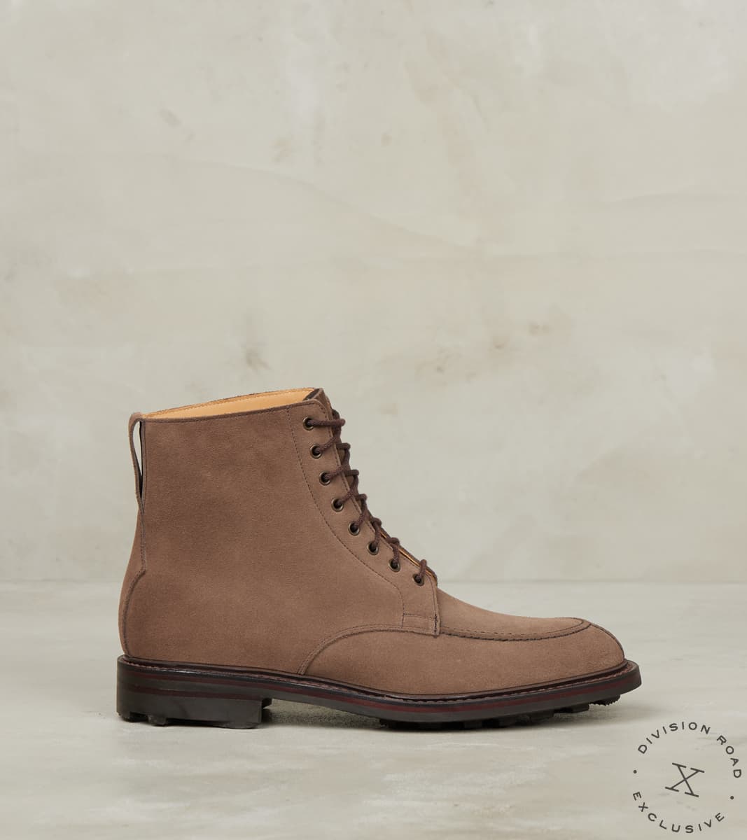 Crockett & Jones x Division Road Indiana - 378 - Ridgeway - Slate Calf Suede
