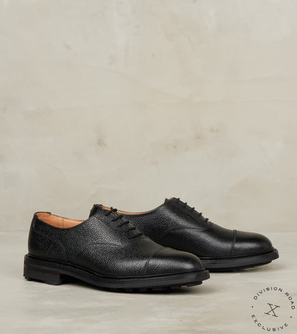 Crockett & Jones x Division Road Exeter - 375 - Ridgeway - Black Scotch Grain Cal…