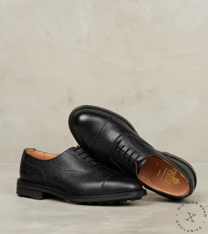 Exeter - 375 - Ridgeway - Black Scotch Grain Calf