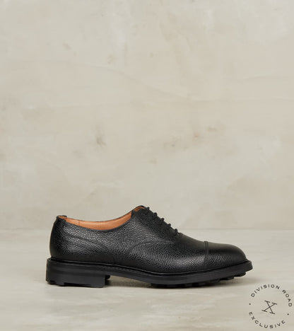Crockett & Jones x Division Road Exeter - 375 - Ridgeway - Black Scotch Grain Cal…