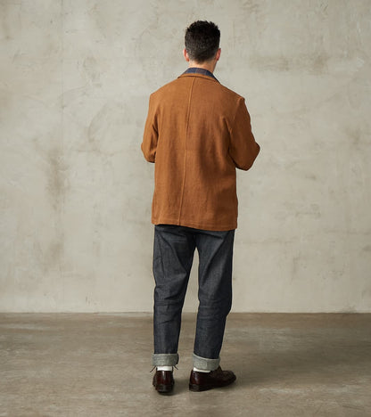 Belgium Linen & Wool Traveler Jacket - Cinnamon
