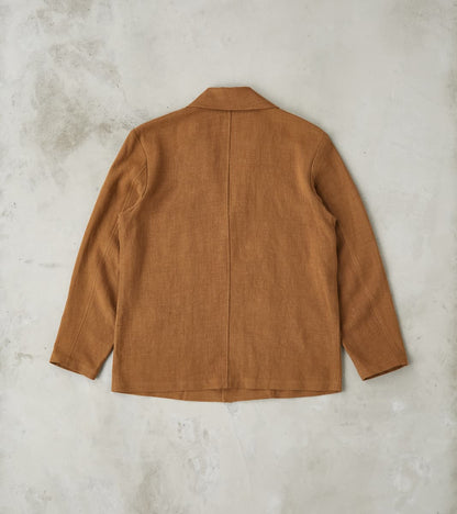 Belgium Linen & Wool Traveler Jacket - Cinnamon