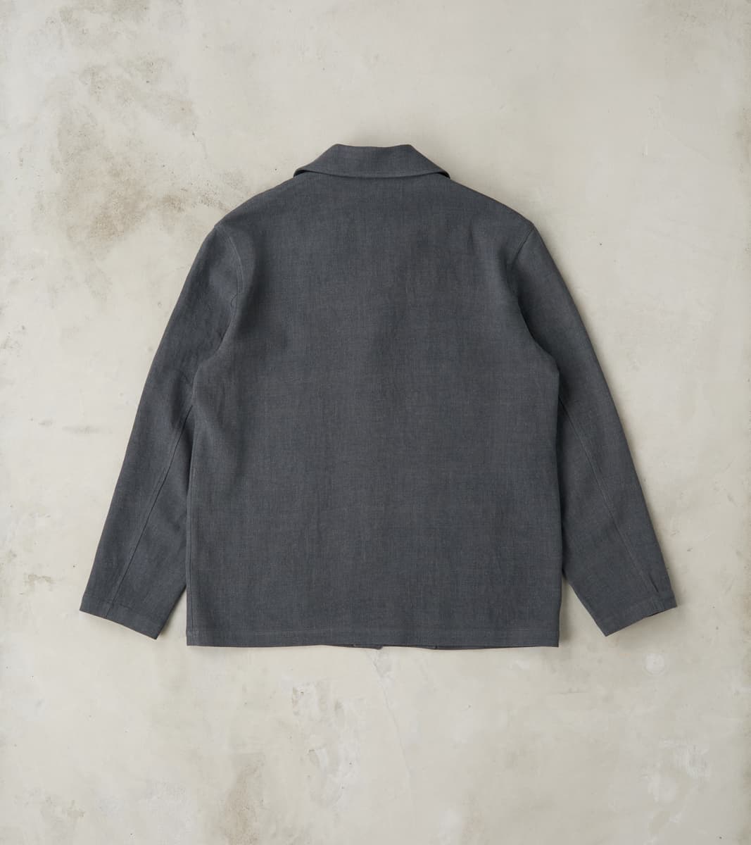 Belgium Linen & Wool Traveler Jacket - Anthracite