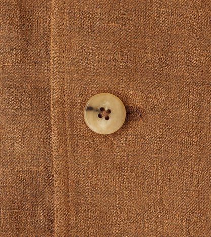 Belgium Linen & Wool Traveler Jacket - Cinnamon