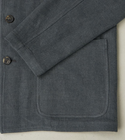 Belgium Linen & Wool Traveler Jacket - Anthracite