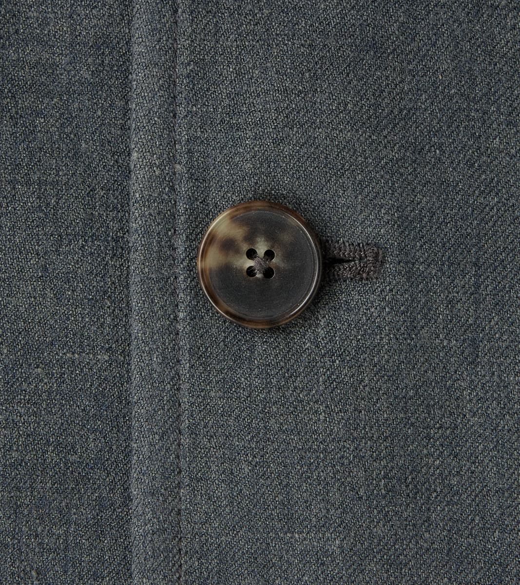 Belgium Linen & Wool Traveler Jacket - Anthracite