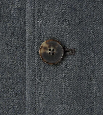 Belgium Linen & Wool Traveler Jacket - Anthracite