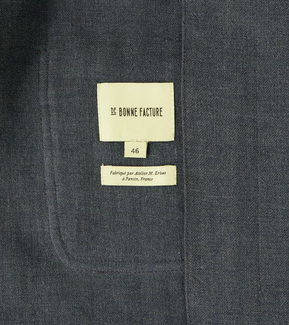 Belgium Linen & Wool Traveler Jacket - Anthracite